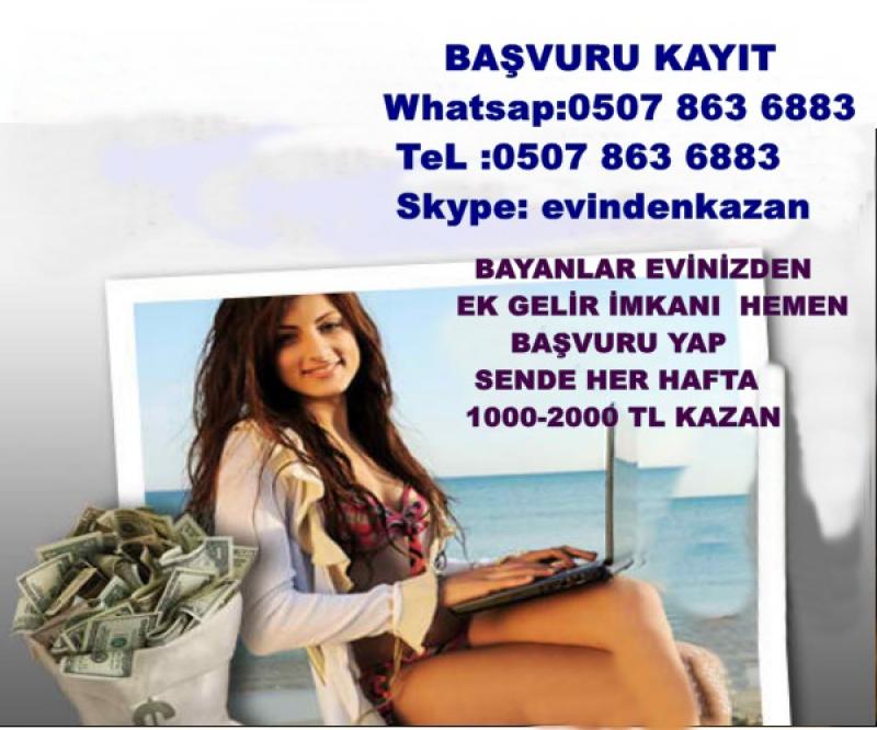 Ekiş fırsatı evde iş isteyen bayanlara ek gelir Diğer İş