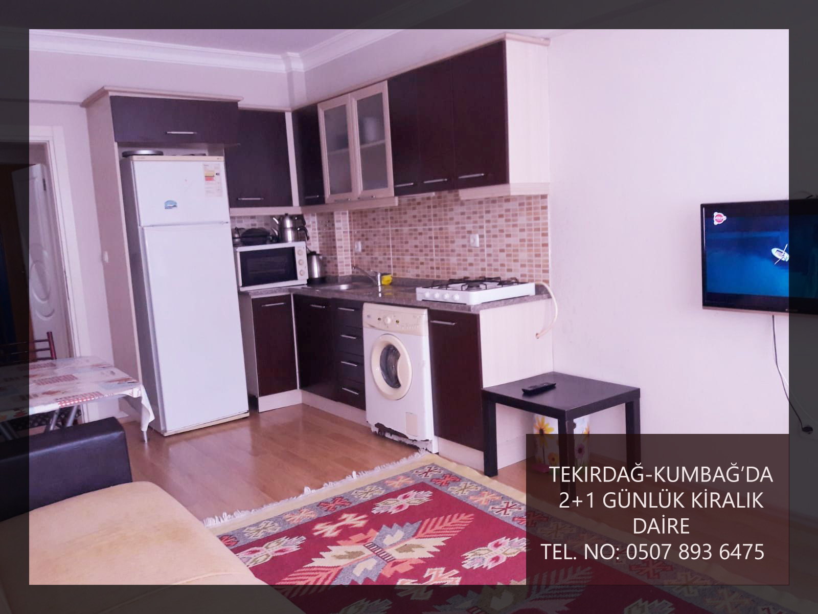 Tekirdağ kumbağ2+1 günlük kiralık daire Kiralık Yazlık Merkez Tekirdağ