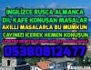 Antalya dil kafe ingilizce almanca rusa