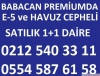 Babacan premiumda kelepir 1+1 0554 587 6158