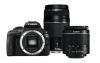 Canon eos 100d + 18-55mm + 75+300 mm dc lens kit dijital slr