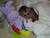 Evlat edinmek iin akll ve sevimli bebek capuchin maymunu.