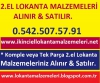 Gne ticaret, 2.el lokanta malzemeleri  alanlar &  satanlar