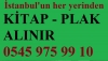 stanbul da eski kitap alanlar 0545 975 99 10