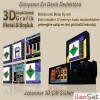 Jeosonar 3d ift sistem grntl ayrml dedektr 3 balk