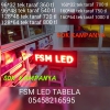 Kayan yazi led tabela