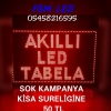 Kayan yazi led tabela