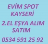 Kayseri ikinci el eya evim spot