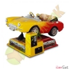 Kiddie rides jetonlu corvette ocuk araba