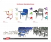 Plastik sandalyeler, öğrenci sandalyesi, okul sandalyesi