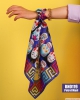 Quadratischer schal - bandana herstellung und grohandel