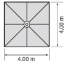 emsiye evi yarasa tente 4 x 4 metre gazebo yerli retim 10-