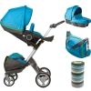 Stokke xplory v4 baby stroller with carrycot and car seat