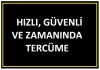 Tercme hizmetleri